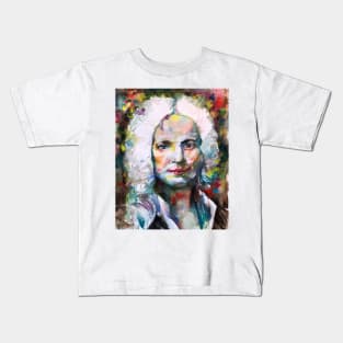 ANTONIO VIVALDI watercolor portrait Kids T-Shirt